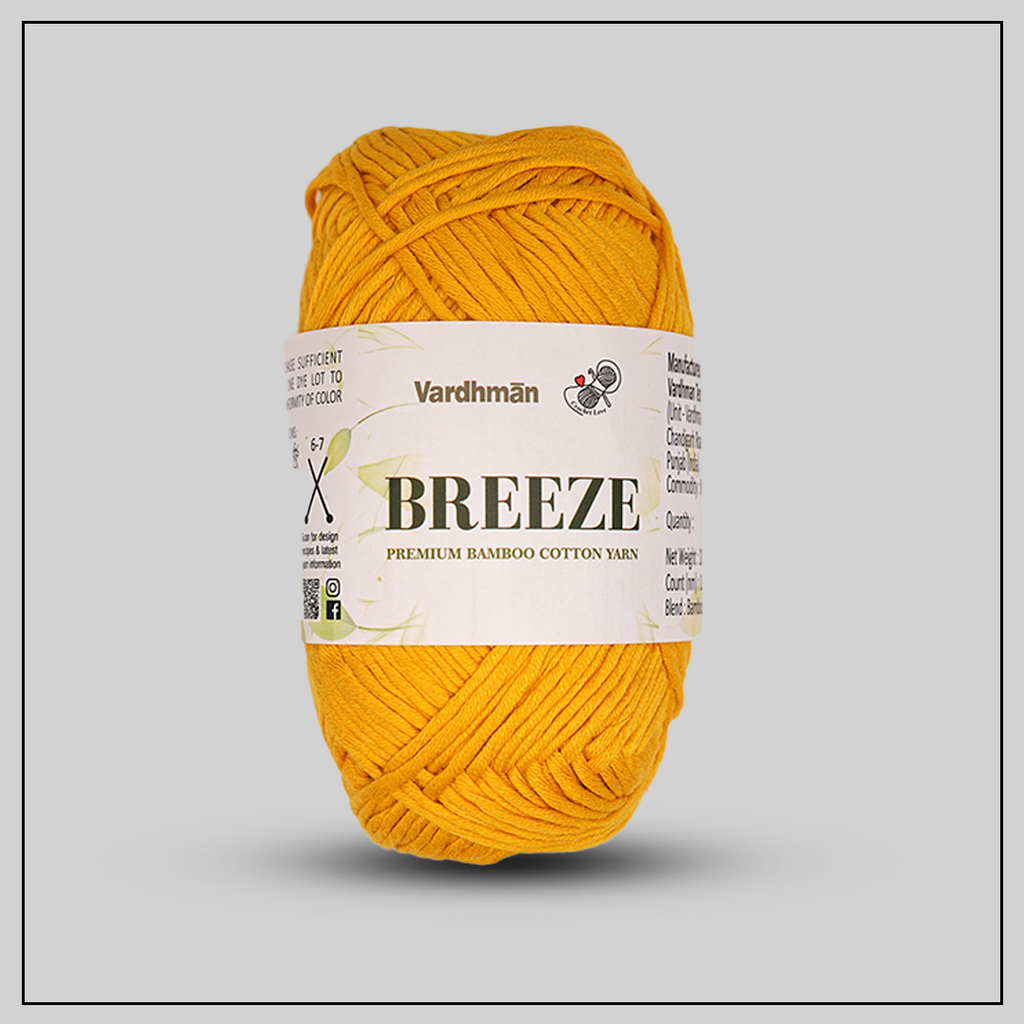Breeze Premium Bamboo Cotton Yarn | Tshirt yarn