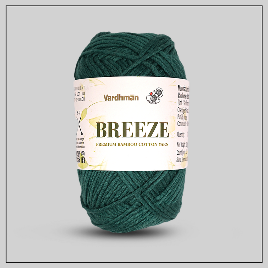 Breeze Premium Bamboo Cotton Yarn | Tshirt yarn