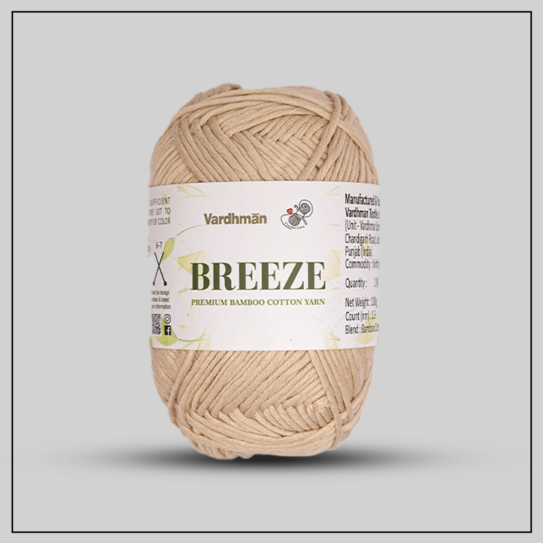 Breeze Premium Bamboo Cotton Yarn | Tshirt yarn