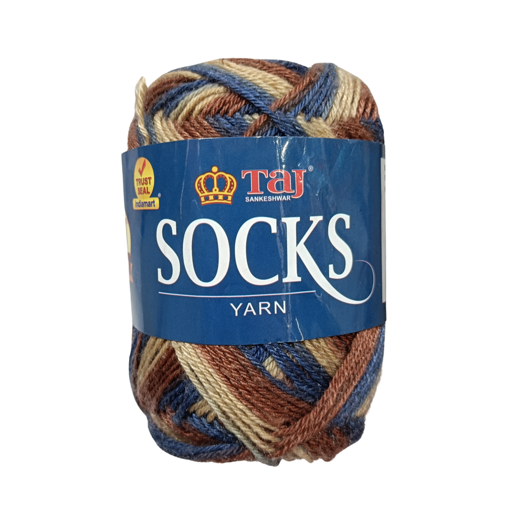 Socks Yarn – Multi color | 100g