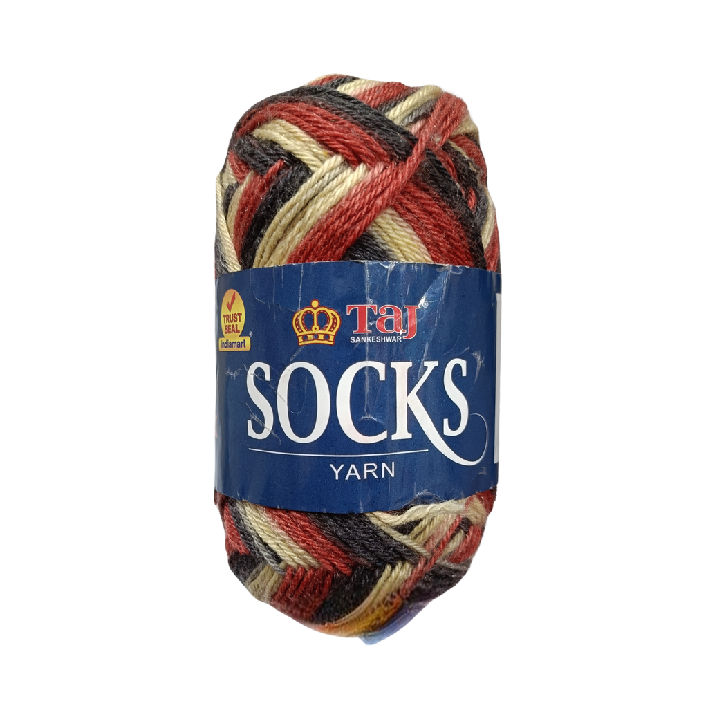 Socks Yarn – Multi color | 100g
