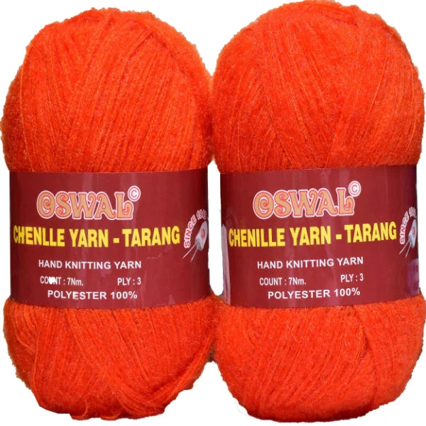 Oswal Chenille Yarn – Tarang (100g)