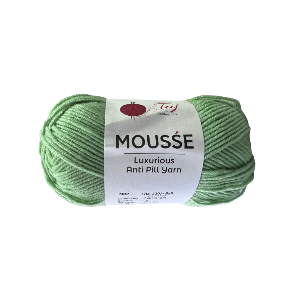 Taj Mousse Yarn – Ultra Soft Fluffy Lightweight Yarn for Knitting & Crochet