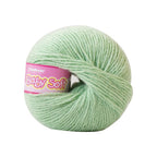 Baby wool – Solid colors (White, Blue, Gray and more..) | 25g per Ball | Soft & Gentle for Little Ones
