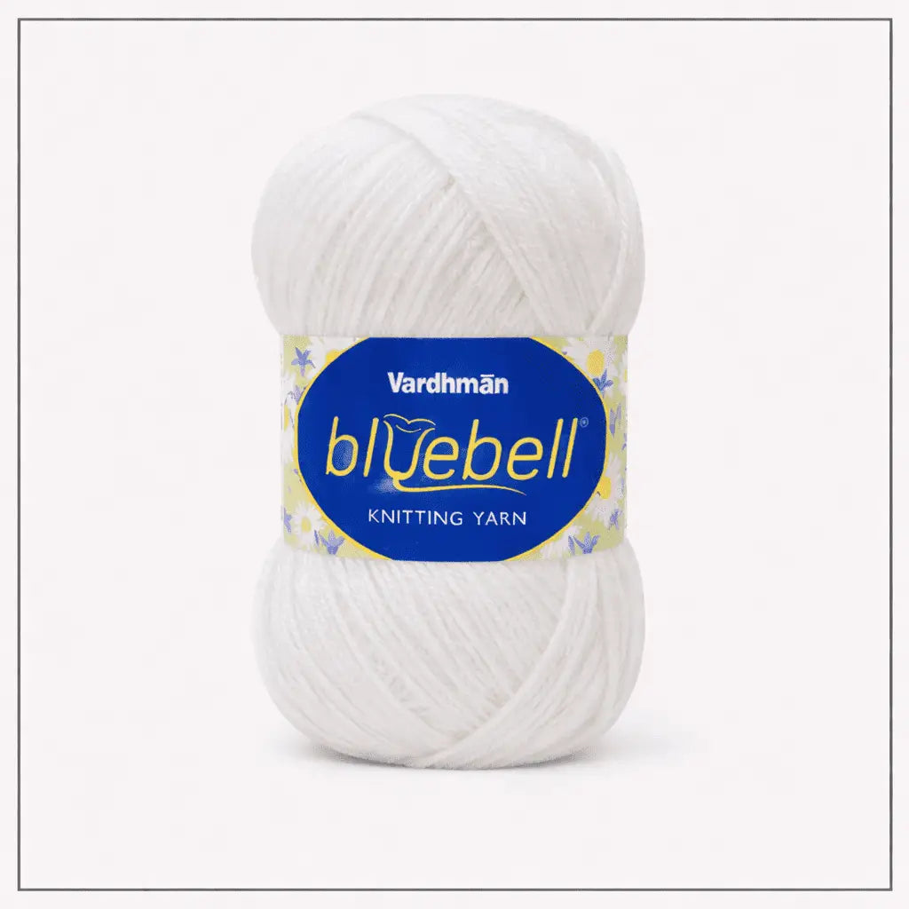 Acrylic Yarn – Plain (White, Black, Pink and more..) | 100g per Ball