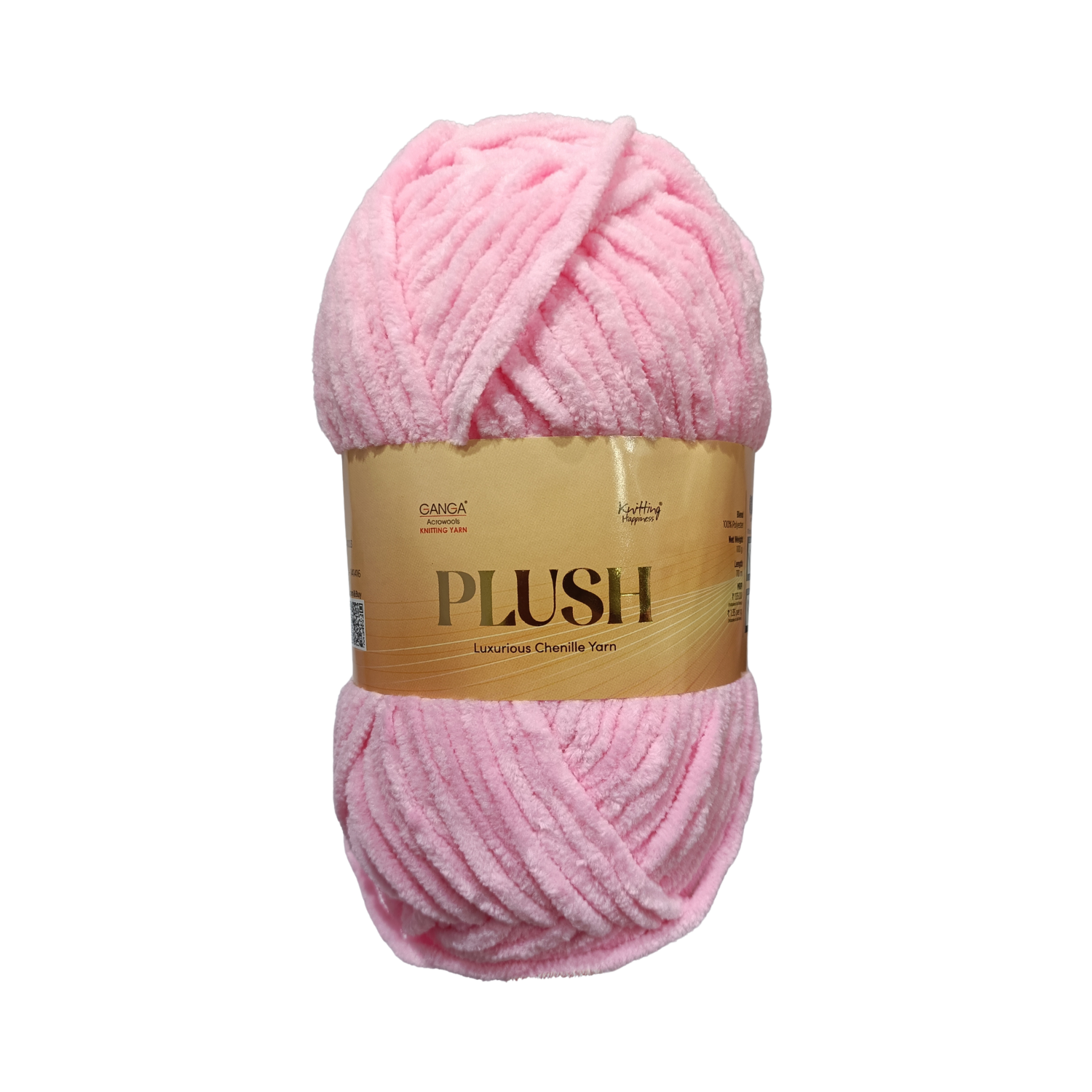 Plush Yarn – Solid colors (White, Blue, Gray and more..) | 100g per Ball