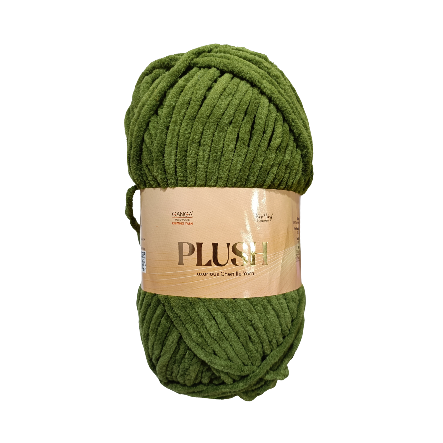 Plush Yarn – Solid colors (White, Blue, Gray and more..) | 100g per Ball