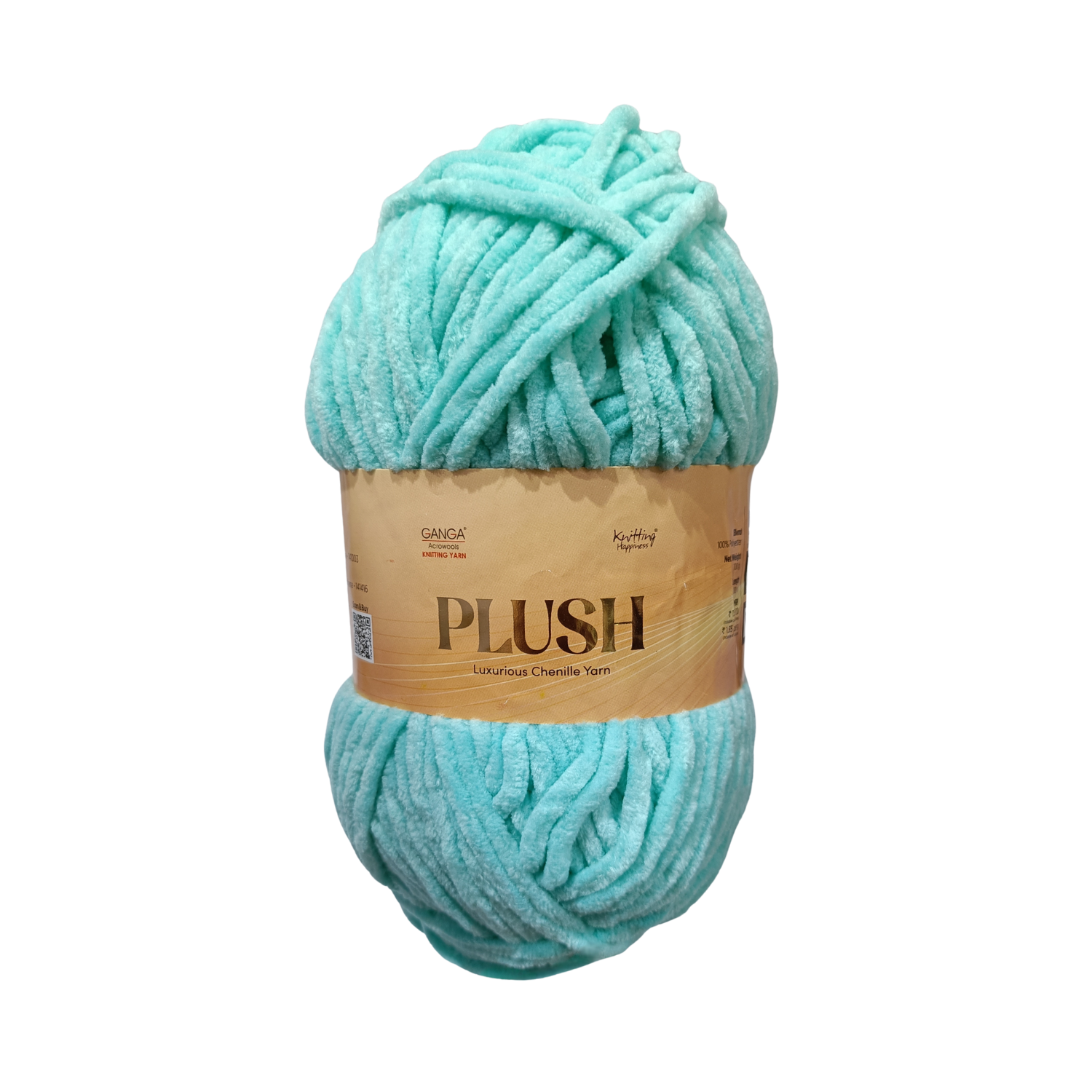 Plush Yarn – Solid colors (White, Blue, Gray and more..) | 100g per Ball