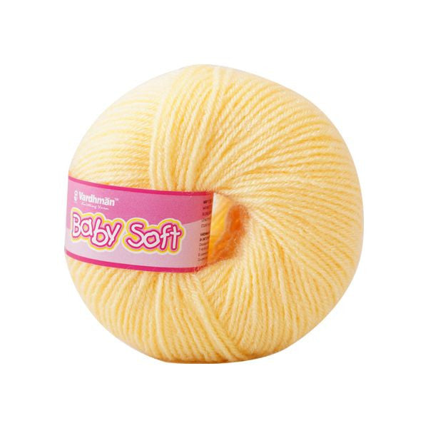 Baby wool – Solid colors (White, Blue, Gray and more..) | 25g per Ball | Soft & Gentle for Little Ones
