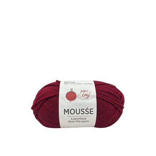 Taj Mousse Yarn – Ultra Soft Fluffy Lightweight Yarn for Knitting & Crochet