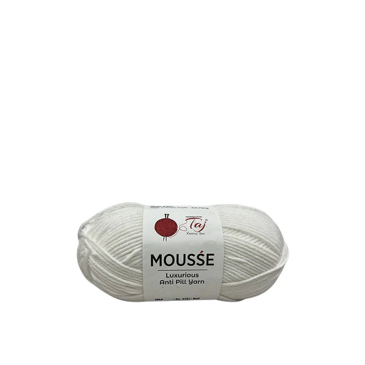 Taj Mousse Yarn – Ultra Soft Fluffy Lightweight Yarn for Knitting & Crochet