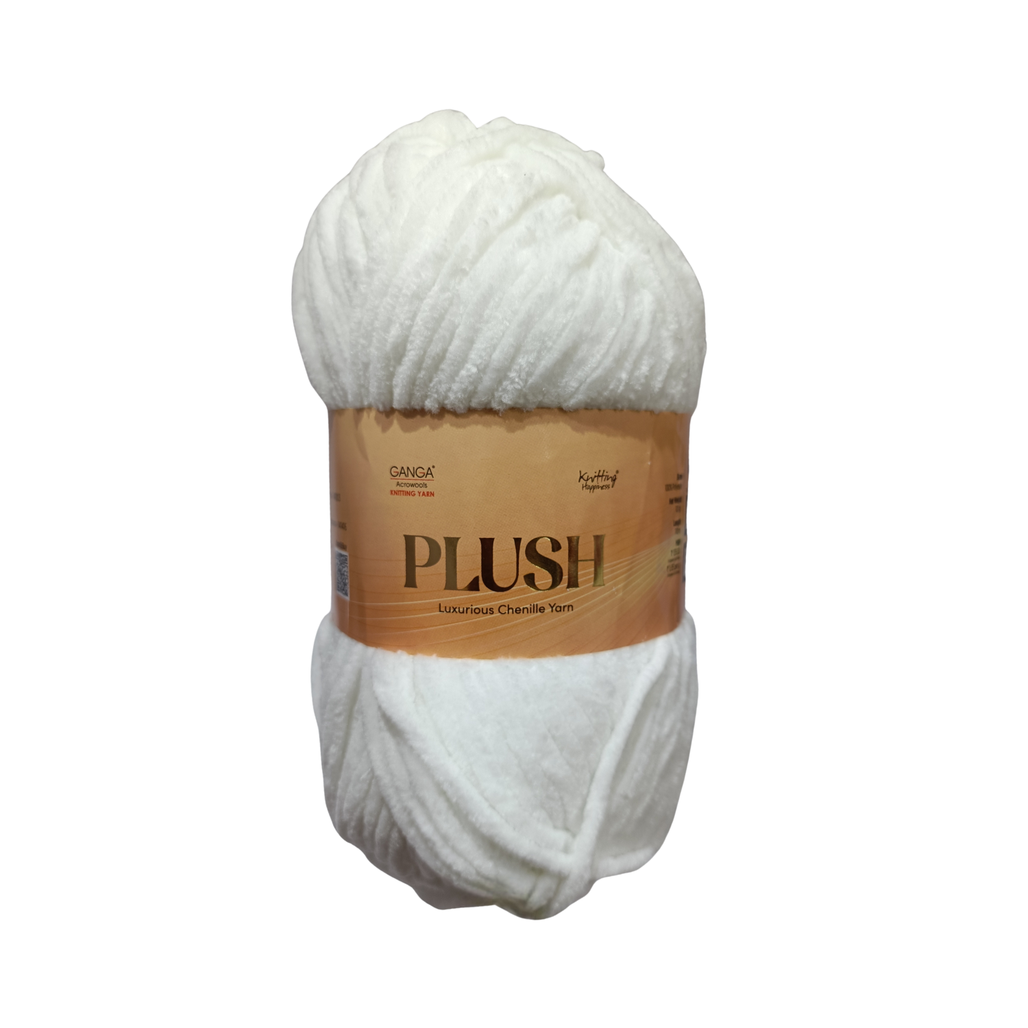 Plush Yarn – Solid colors (White, Blue, Gray and more..) | 100g per Ball
