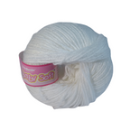 Baby wool – Solid colors (White, Blue, Gray and more..) | 25g per Ball | Soft & Gentle for Little Ones
