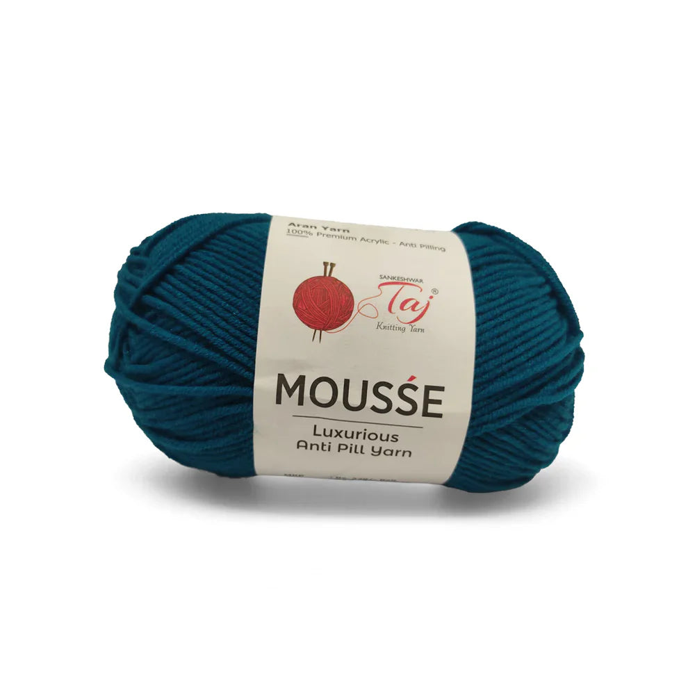 Taj Mousse Yarn – Ultra Soft Fluffy Lightweight Yarn for Knitting & Crochet