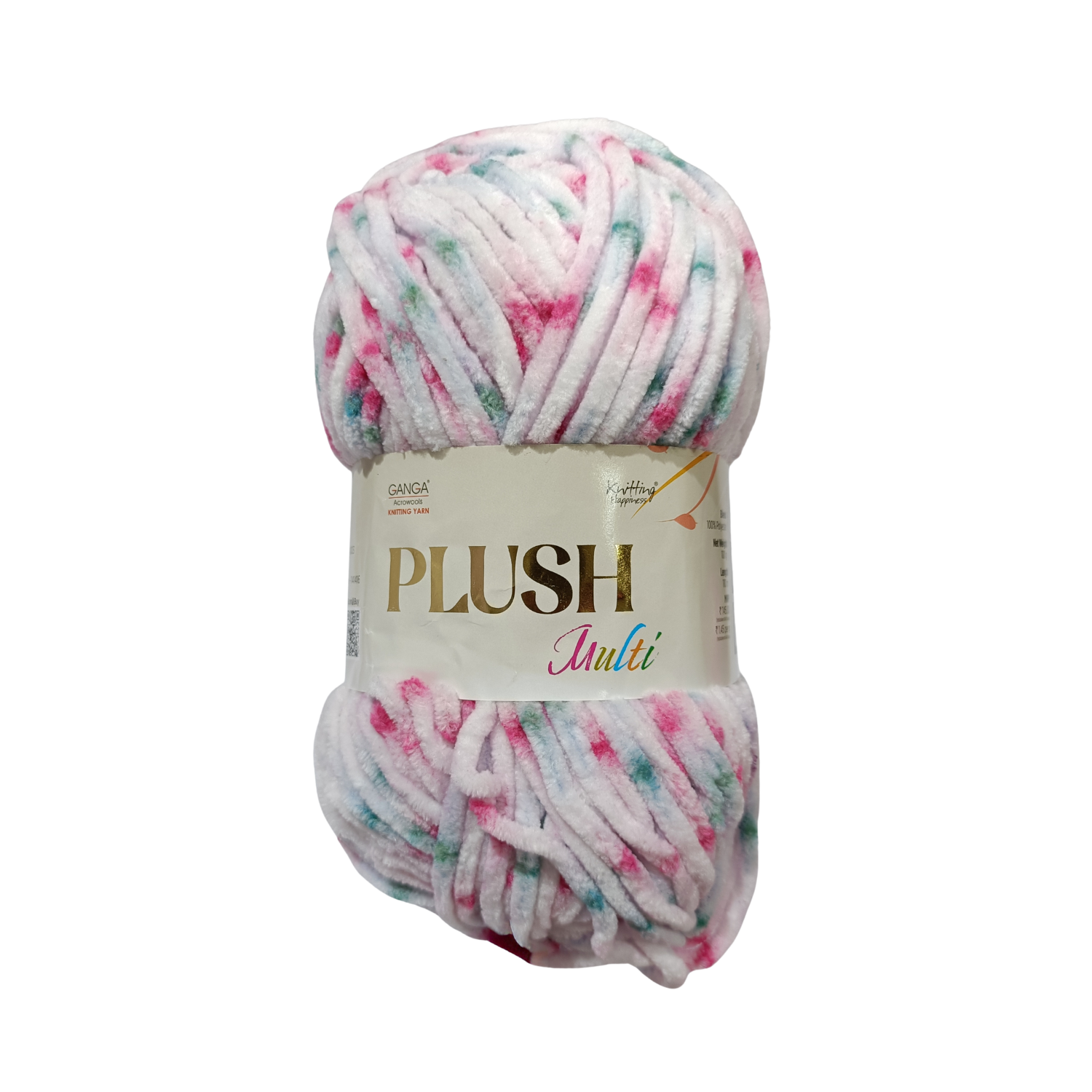 Plush Yarn – Multi color | 100g