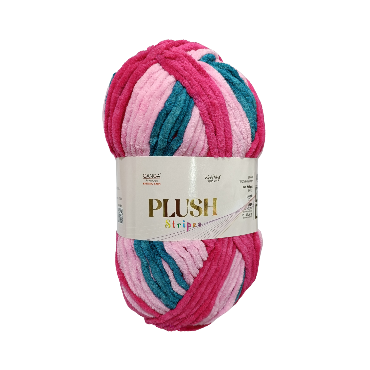 Plush Yarn – Multi color | 100g