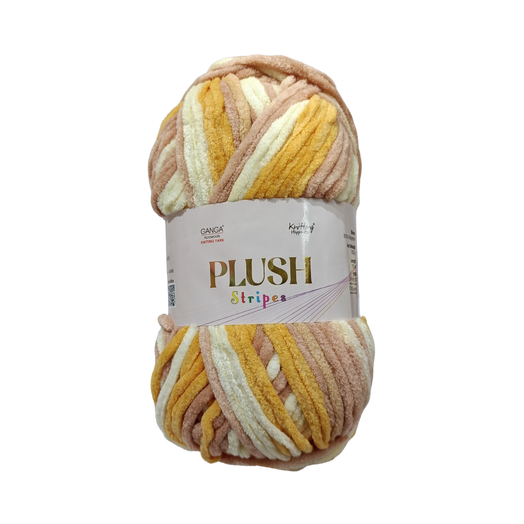 Plush Yarn – Multi color | 100g