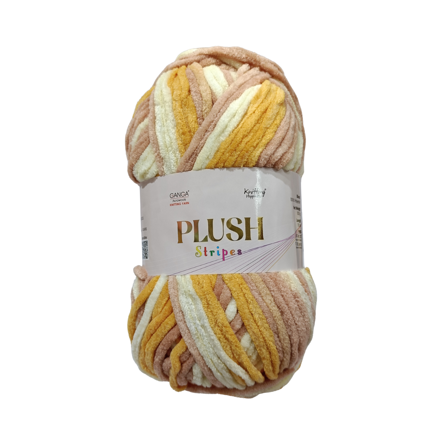 Plush Yarn – Multi color | 100g