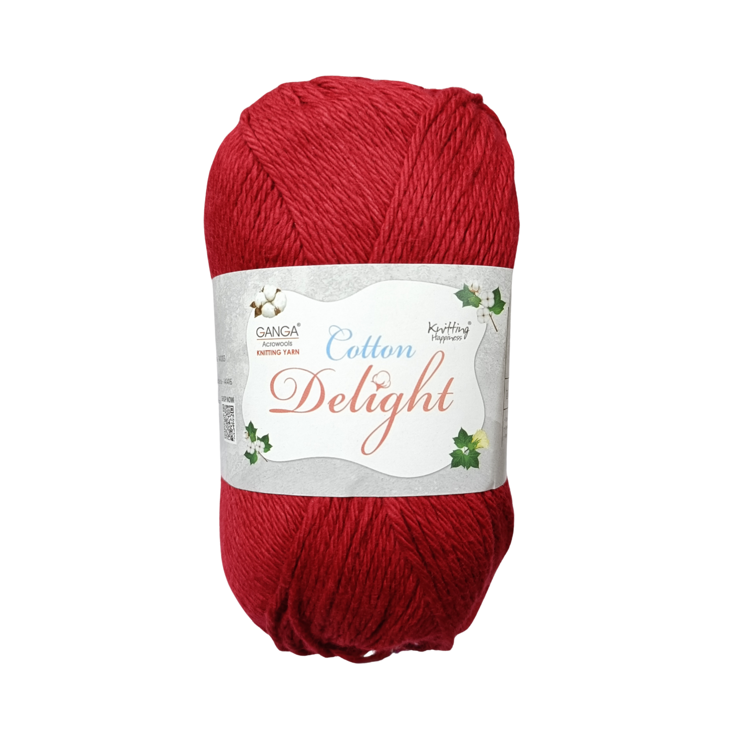 Cotton Yarn – Plain (White, Black, pink and more..) | 100g per Ball