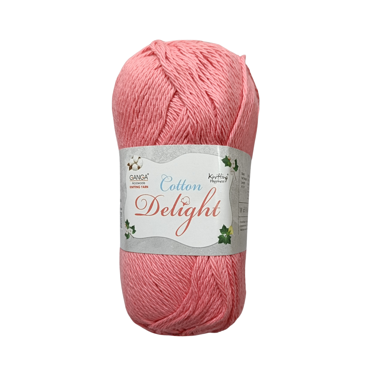Cotton Yarn – Plain (White, Black, pink and more..) | 100g per Ball