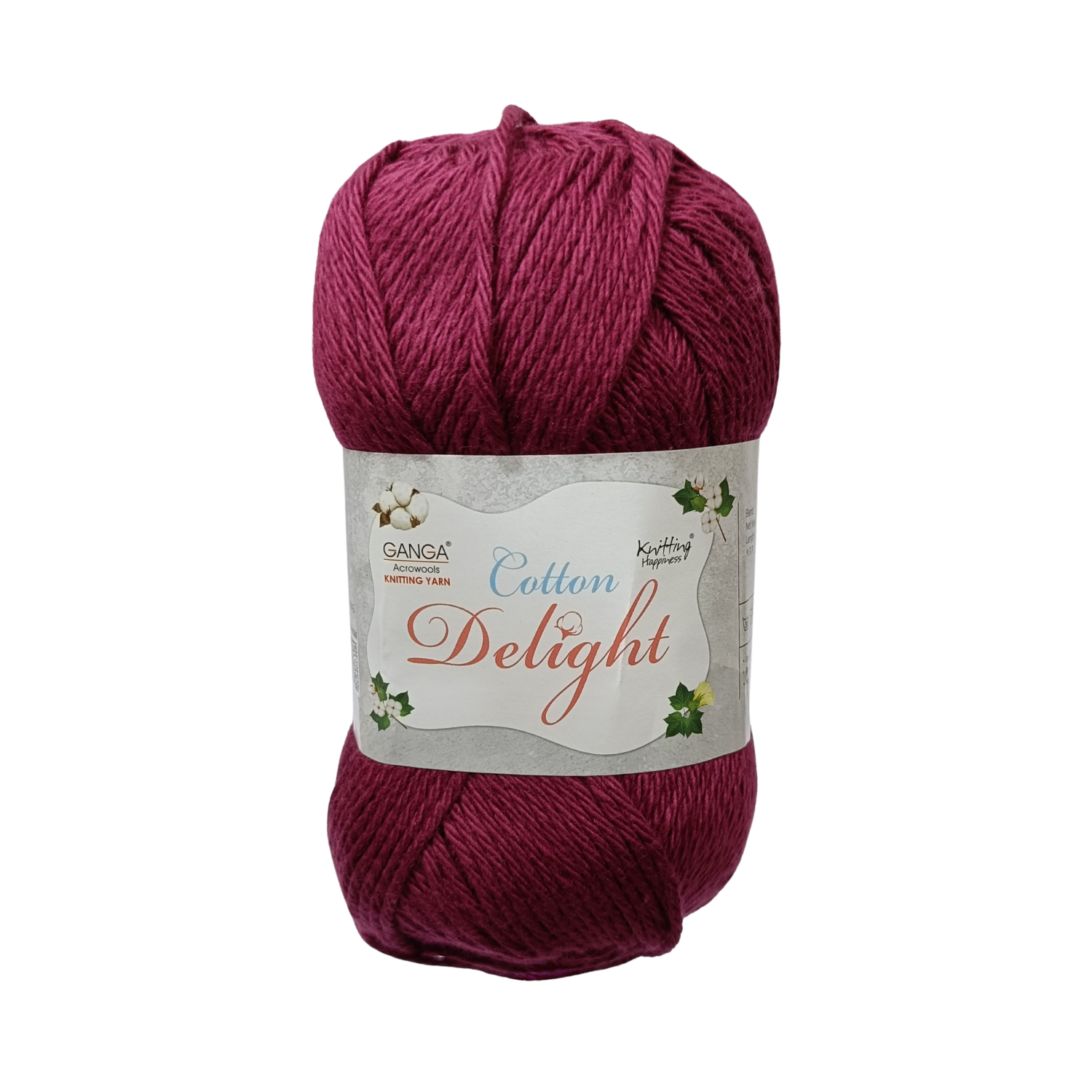 Cotton Yarn – Plain (White, Black, pink and more..) | 100g per Ball
