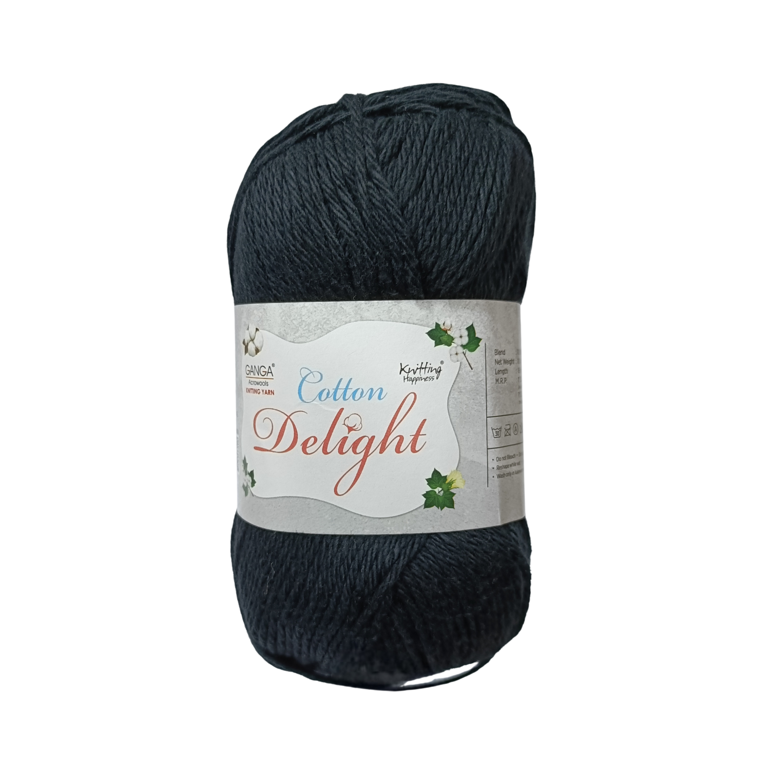 Cotton Yarn – Plain (White, Black, pink and more..) | 100g per Ball