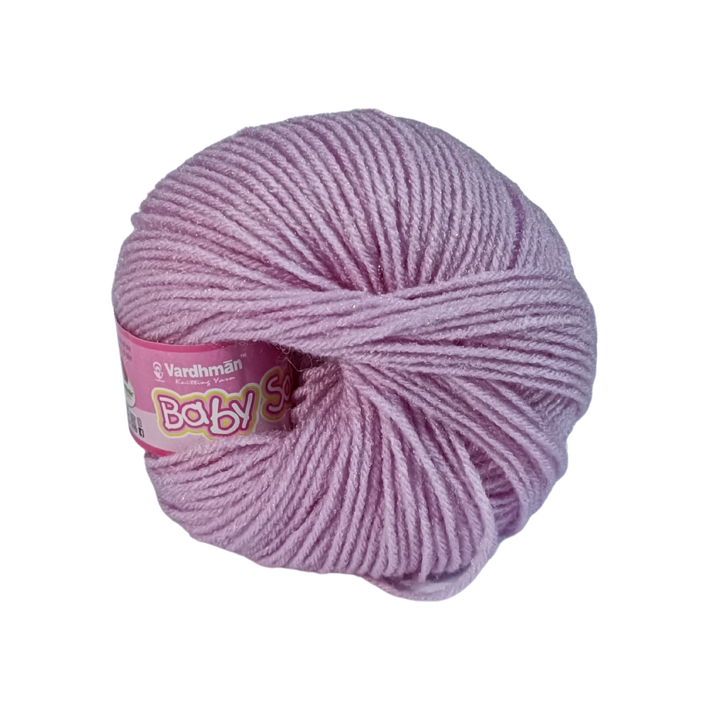 Baby wool – Solid colors (White, Blue, Gray and more..) | 25g per Ball | Soft & Gentle for Little Ones