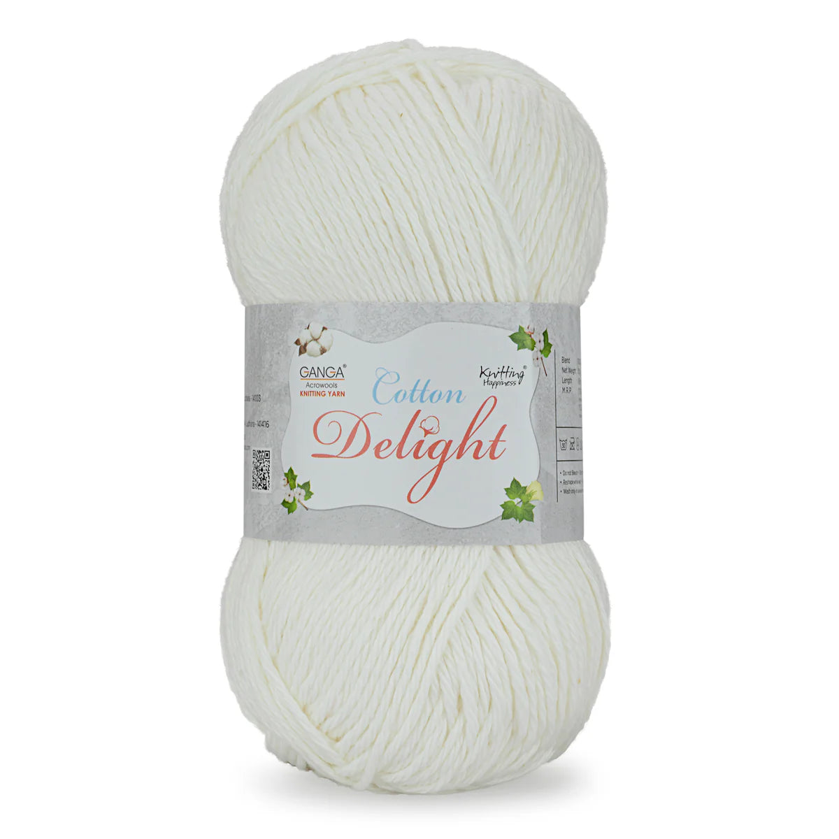 Cotton Yarn – Plain (White, Black, pink and more..) | 100g per Ball