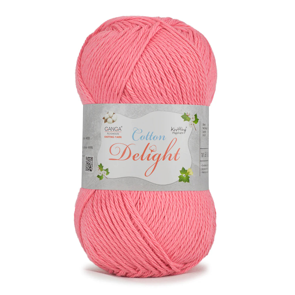 Cotton Yarn – Plain (White, Black, pink and more..) | 100g per Ball