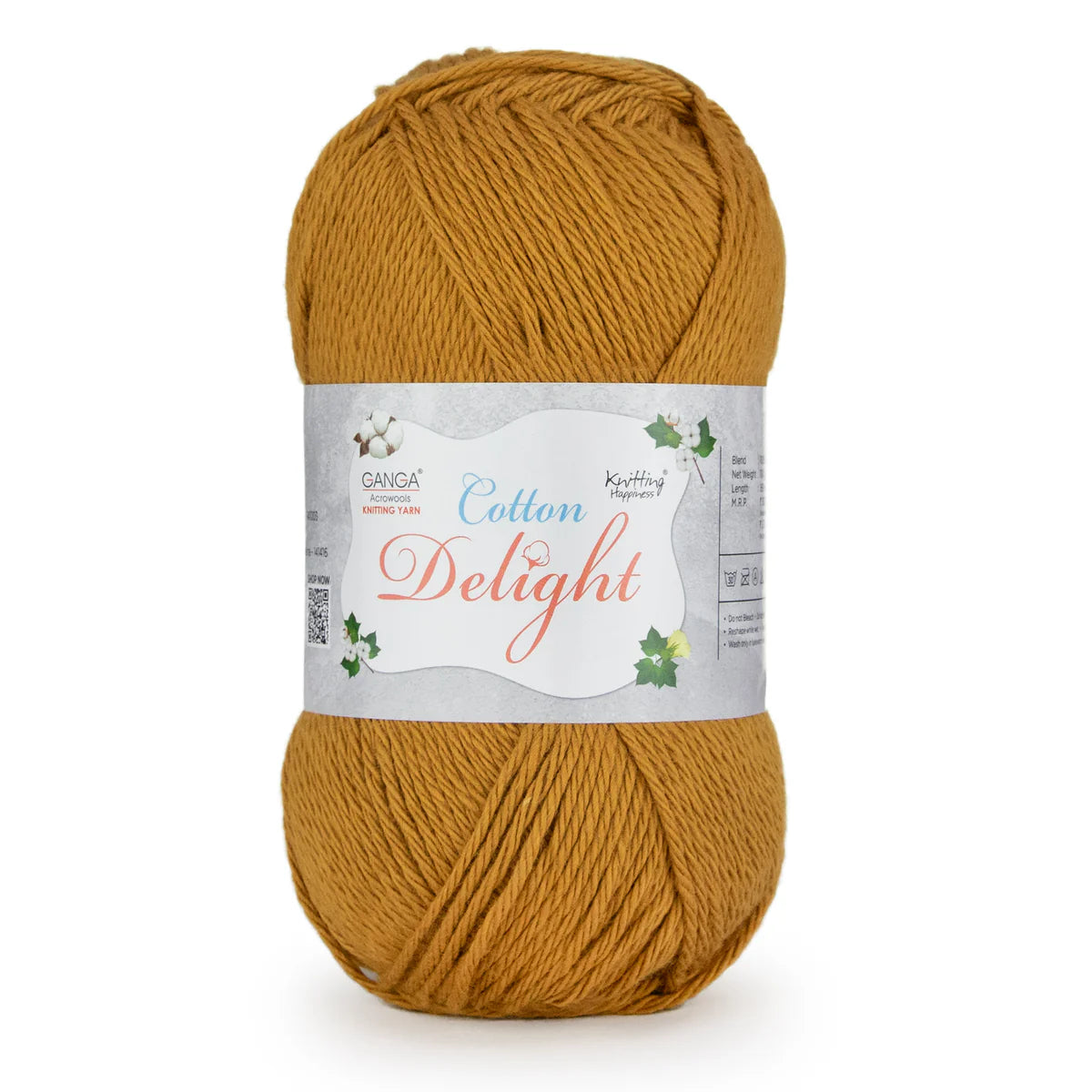 Cotton Yarn – Plain (White, Black, pink and more..) | 100g per Ball