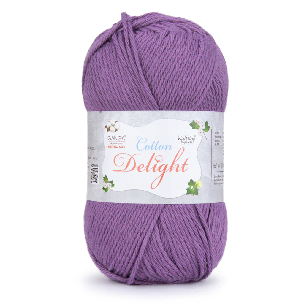 Cotton Yarn – Plain (White, Black, pink and more..) | 100g per Ball