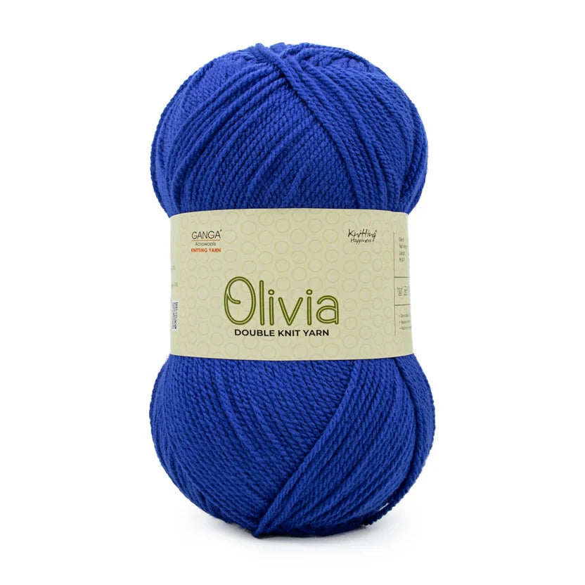 Olivia Double Knit Yarn – 100g Premium Acrylic Yarn for Knitting & Crochet