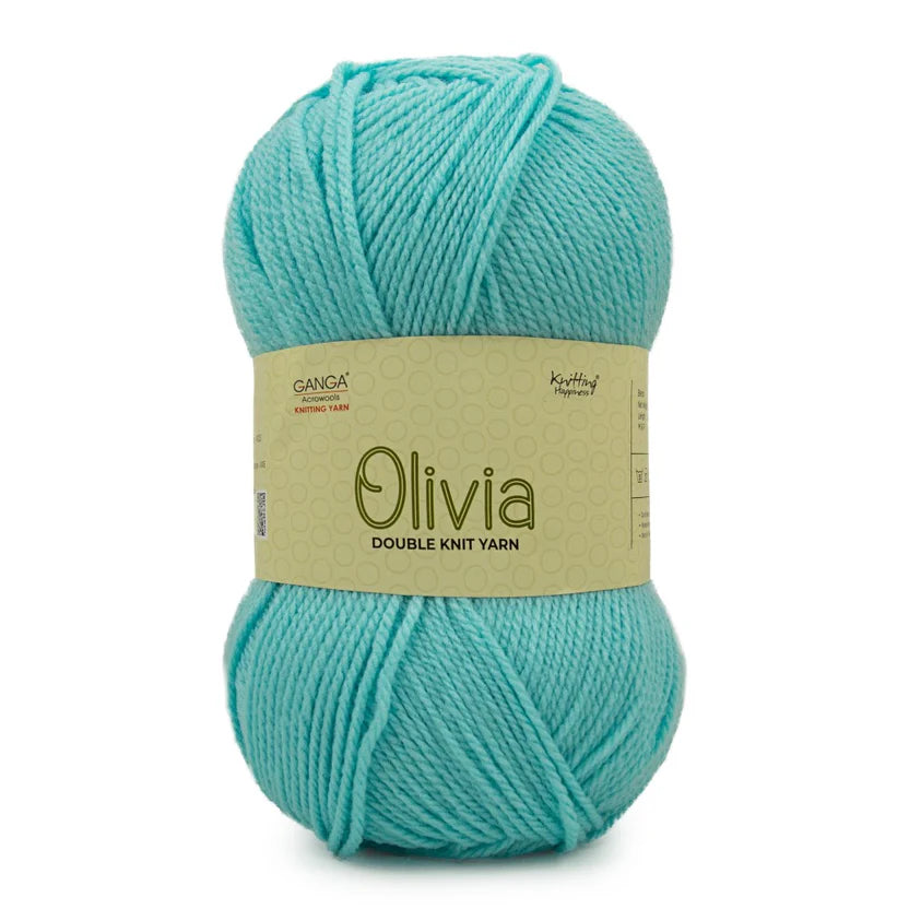 Olivia Double Knit Yarn – 100g Premium Acrylic Yarn for Knitting & Crochet