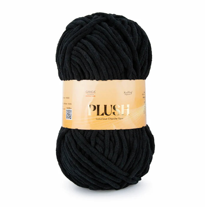 Plush Yarn – Solid colors (White, Blue, Gray and more..) | 100g per Ball