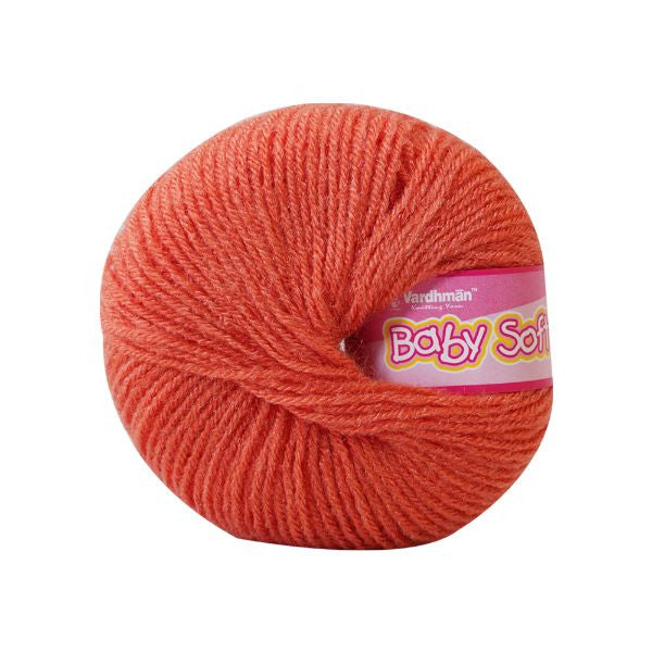 Baby wool – Solid colors (White, Blue, Gray and more..) | 25g per Ball | Soft & Gentle for Little Ones