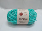 Caramel Chenille Knitting Yarn – Ultra Soft Polyester Yarn for Crochet & Hand Knitting