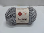 Caramel Chenille Knitting Yarn – Ultra Soft Polyester Yarn for Crochet & Hand Knitting
