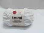 Caramel Chenille Knitting Yarn – Ultra Soft Polyester Yarn for Crochet & Hand Knitting