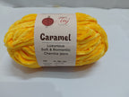 Caramel Chenille Knitting Yarn – Ultra Soft Polyester Yarn for Crochet & Hand Knitting