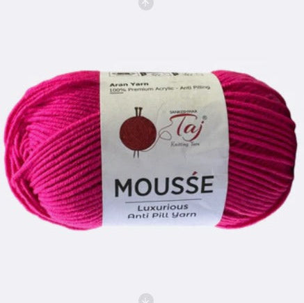 Taj Mousse Yarn – Ultra Soft Fluffy Lightweight Yarn for Knitting & Crochet