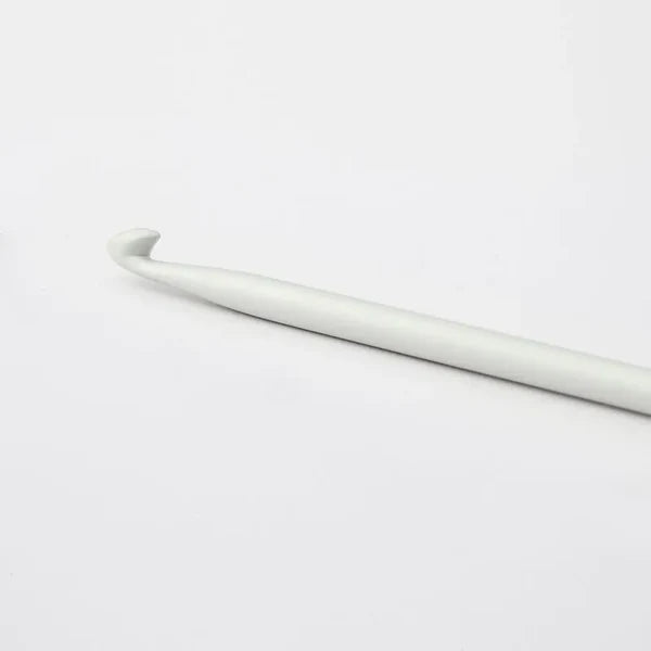 Grey Tricot/Afghan Single Ended Crochet