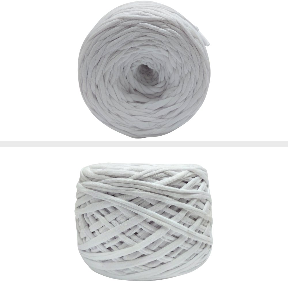 Mercerised Cotton T-Shirt Yarn – 500g (₹67/100g) Premium Soft & Durable Craft Yarn